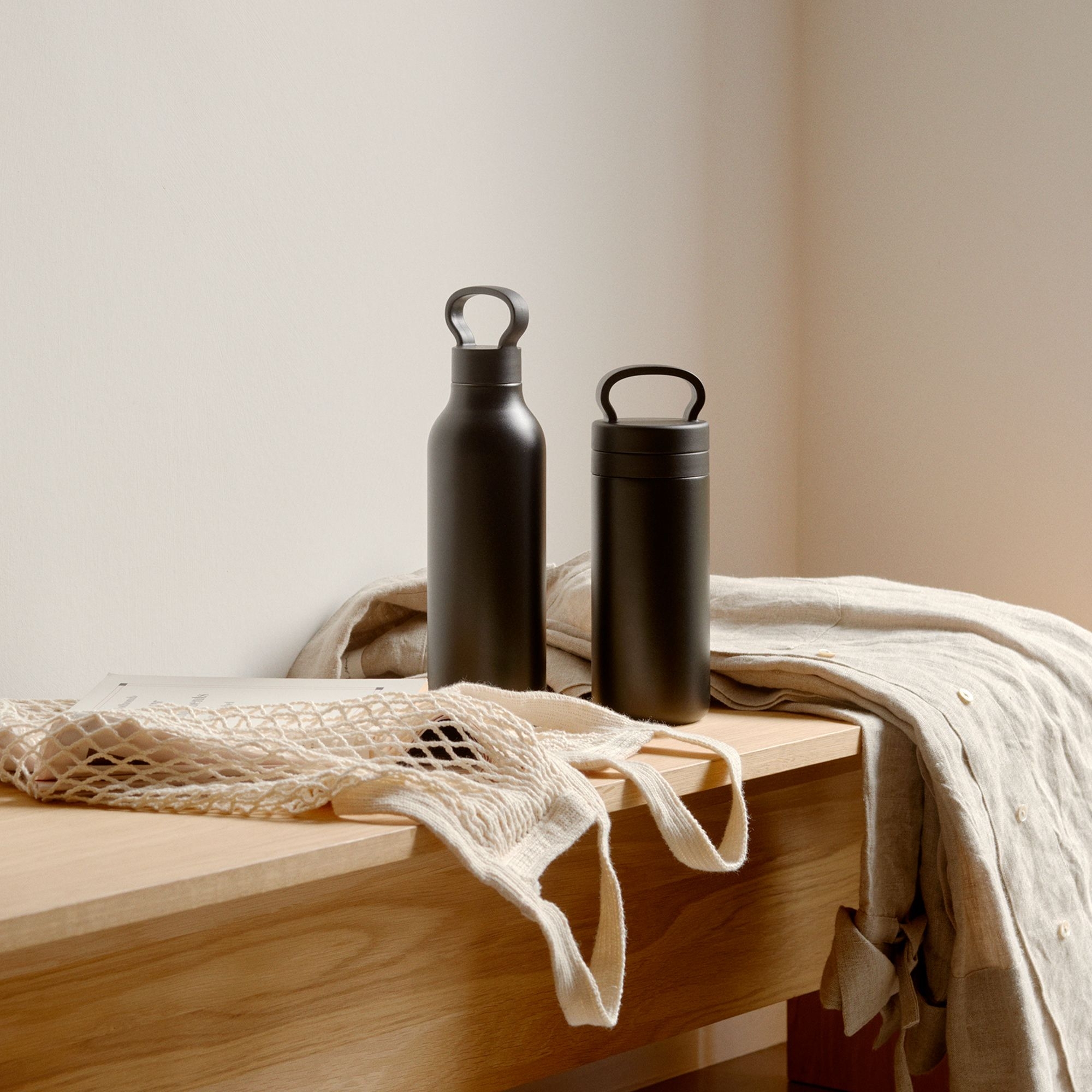 Stelton - vacuum flask "Tabi" 0,55l - black