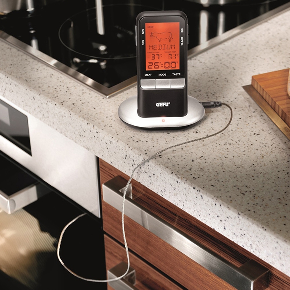 Gefu - Digitales Funk-Bratenthemometer mit Timer Gefu - Digitales Funk-Bratenthemometer mit Timer