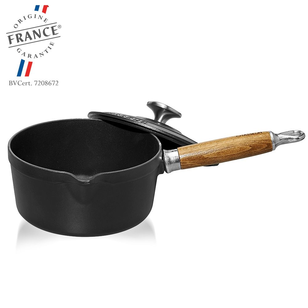 Chasseur - Saucepan wooden handle - Black Chasseur - Saucepan wooden handle - Black