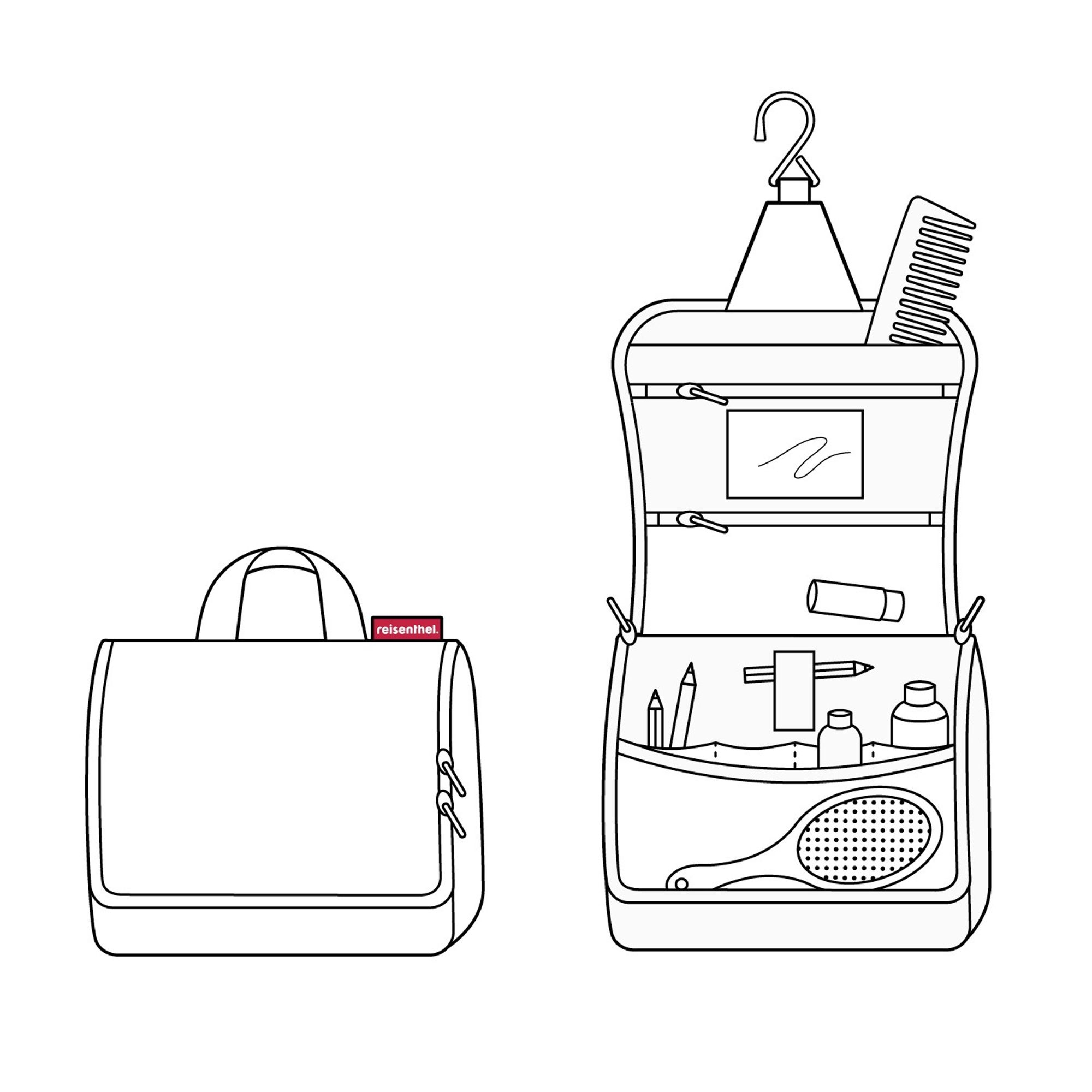 reisenthel - toiletbag XL - dots white reisenthel - toiletbag XL - dots white