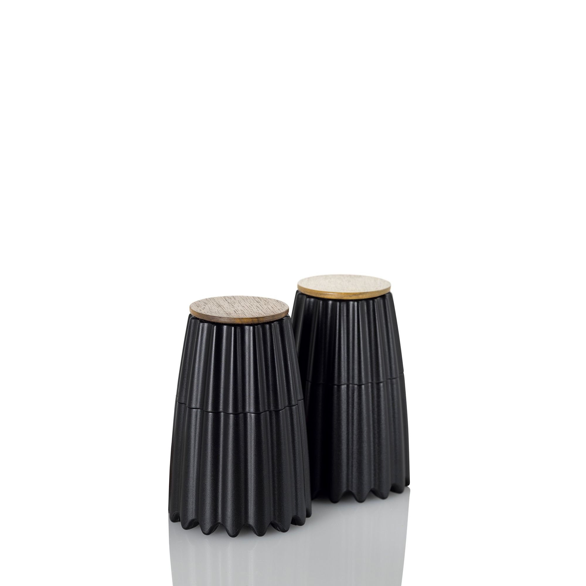 AdHoc - Mag Two Magnetische Doppelmühle - 19,5 cm | Black