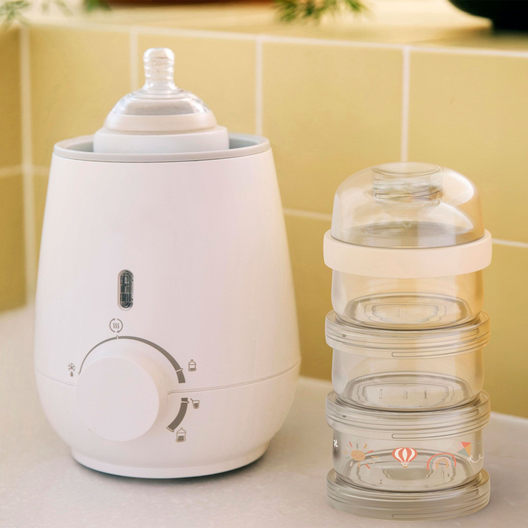 Mepal - Milk powder dispenser - 3 pieces - different motifs