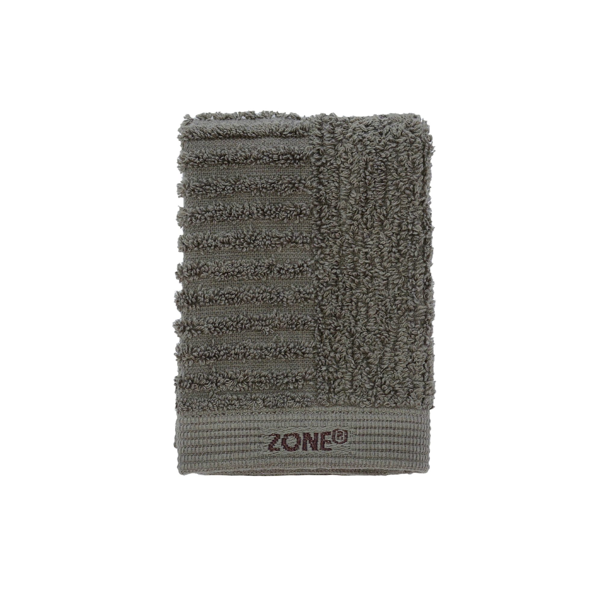 Zone - Classic Waschlappen - 30 x 30 cm - Olive Green