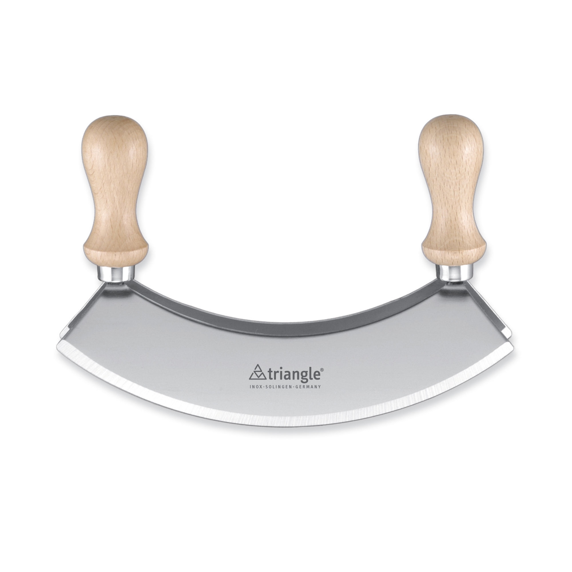 Triangle - chopping knife 17.5 cm, double-edged, wooden handle