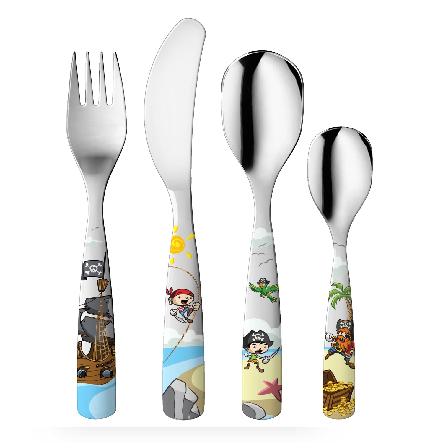 Gnali & Zani - Children's Cutlery Pirates