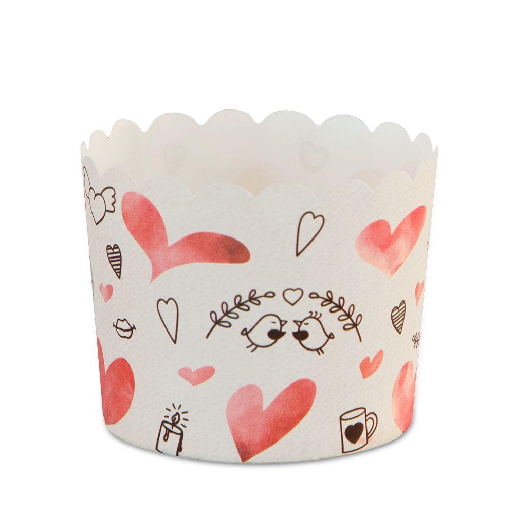 Städter - Cupcake Backform - 12 Stück - verschiedene Muster