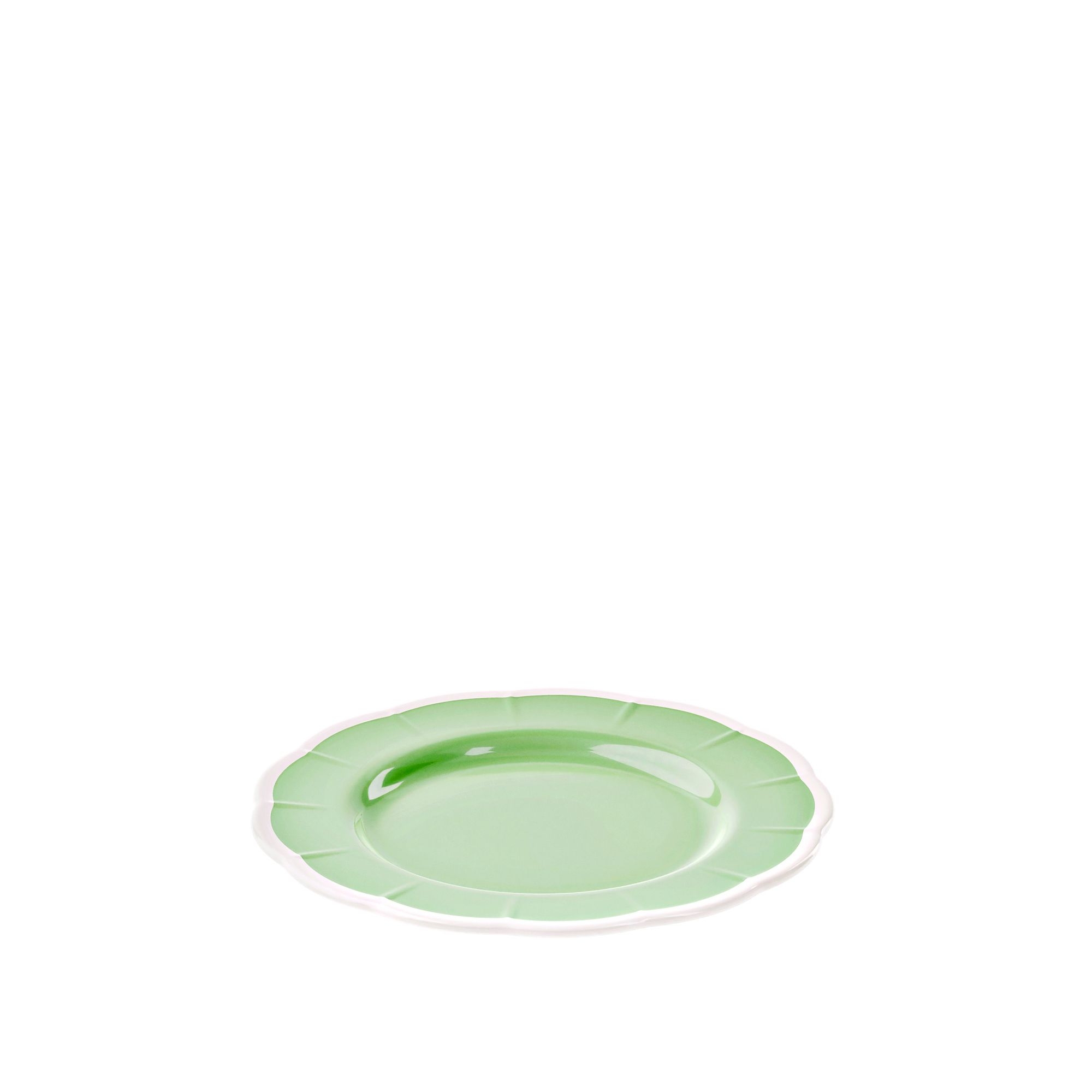 Guzzini - Dessert plate 'FLORA' - Dusty Green