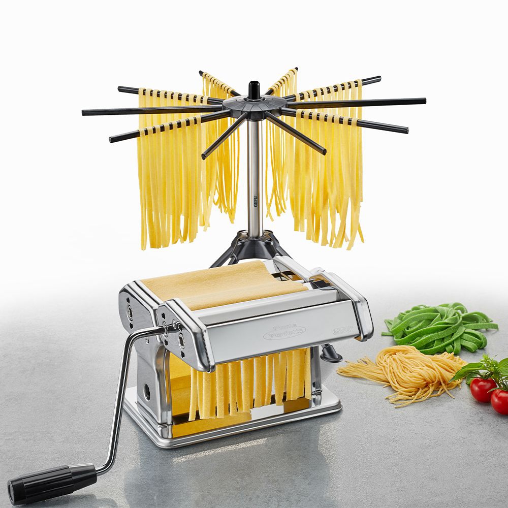 Gefu - Pasta machine PASTA PERFETTA + pasta dryer Diverso