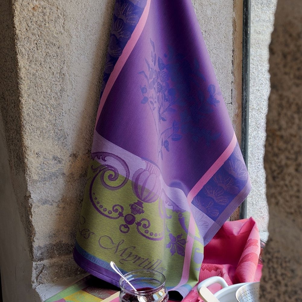 Garnier-Thiebaut Geschirrtuch - Myrtilles Violet Garnier-Thiebaut Geschirrtuch - Myrtilles Violet