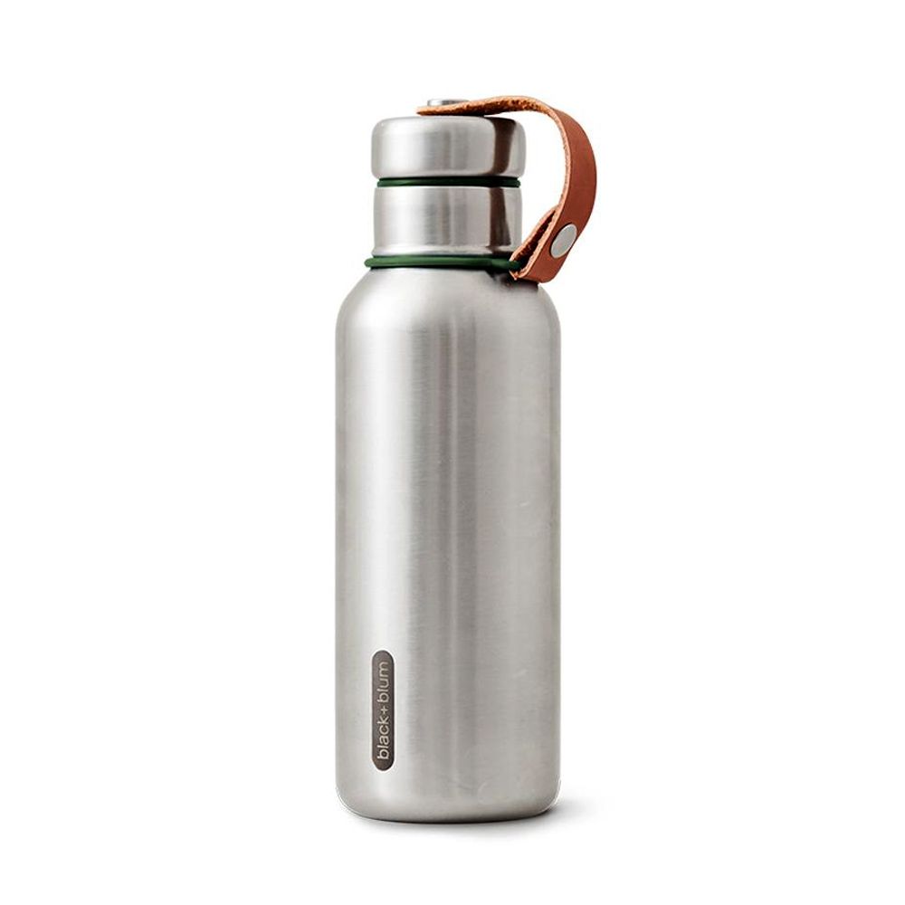 black+blum - Isolierte Edelstahl Trinkflaschen S - Olive black+blum - Isolierte Edelstahl Trinkflaschen S - Olive