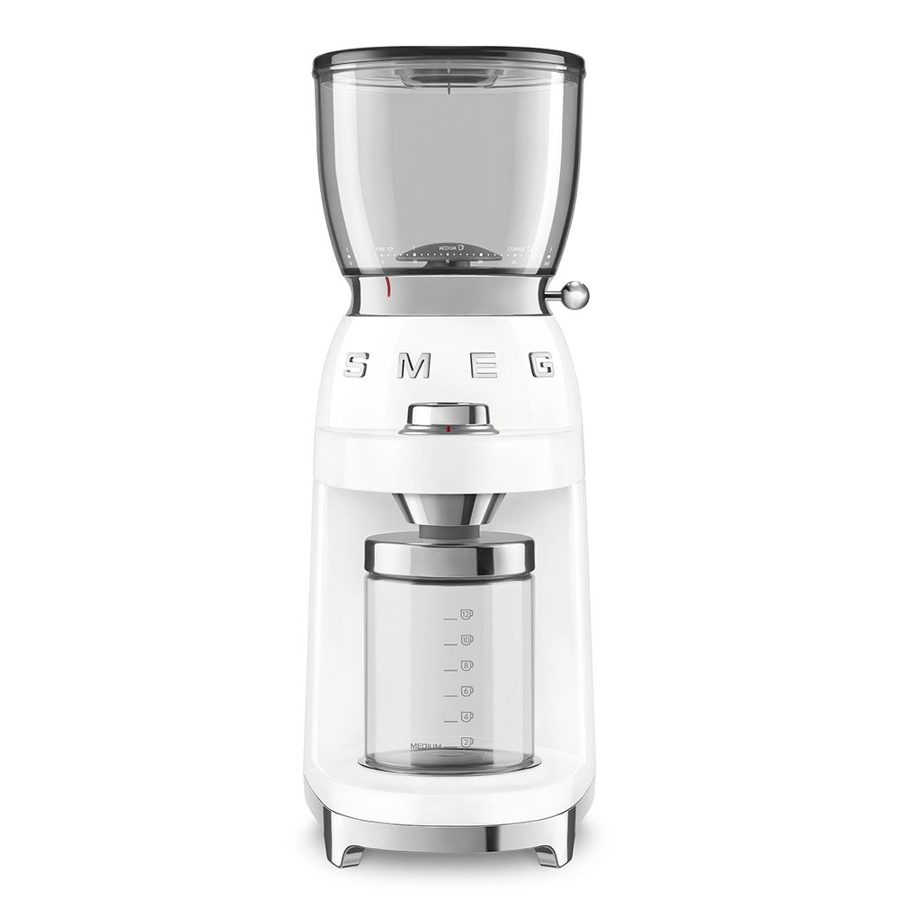 Smeg - coffee grinder - design line style The 50 ° years white Smeg - coffee grinder - design line style The 50 ° years white
