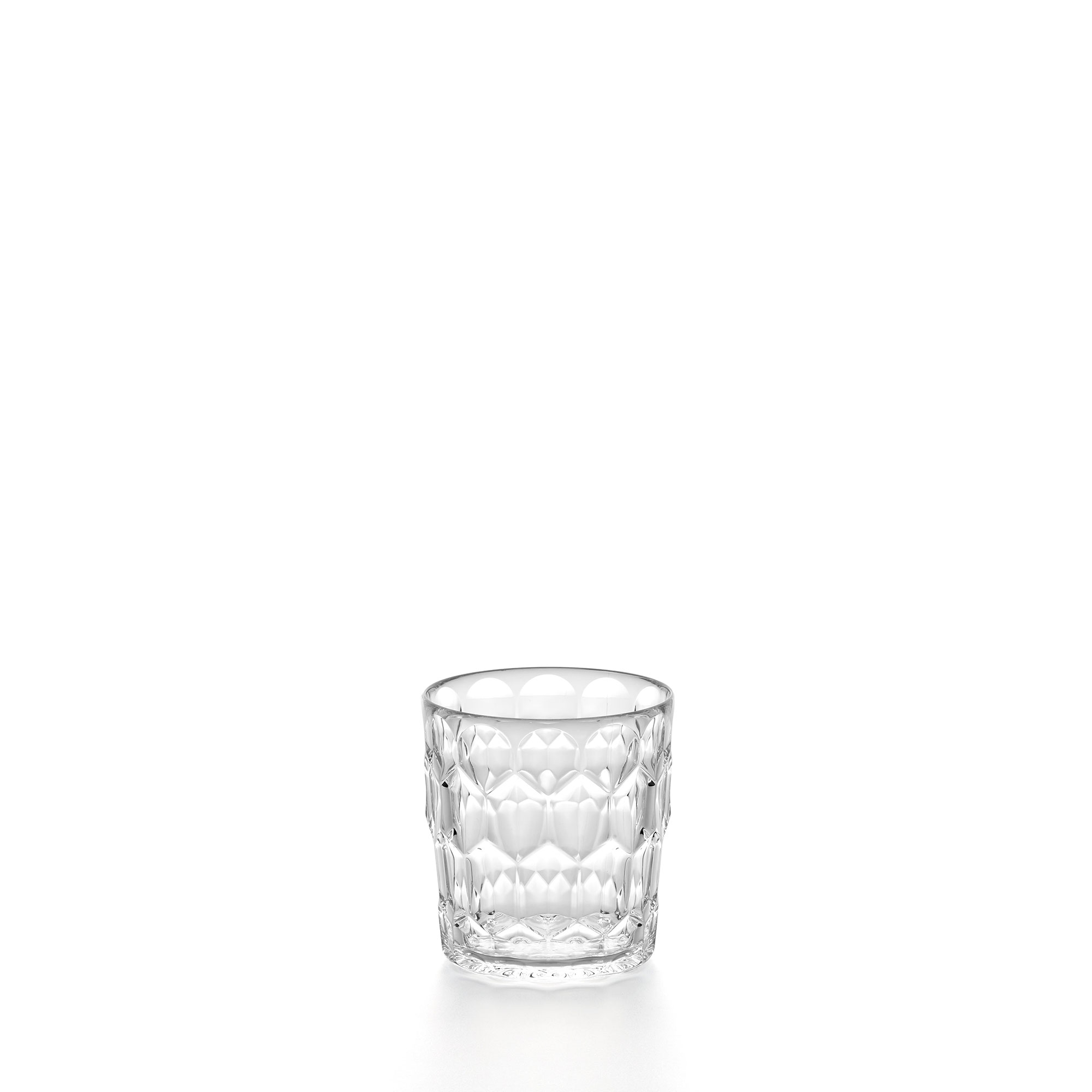 Guzzini - Drinking glass low “Vanity” decor 3, transparent Guzzini - Drinking glass low “Vanity” decor 3, transparent