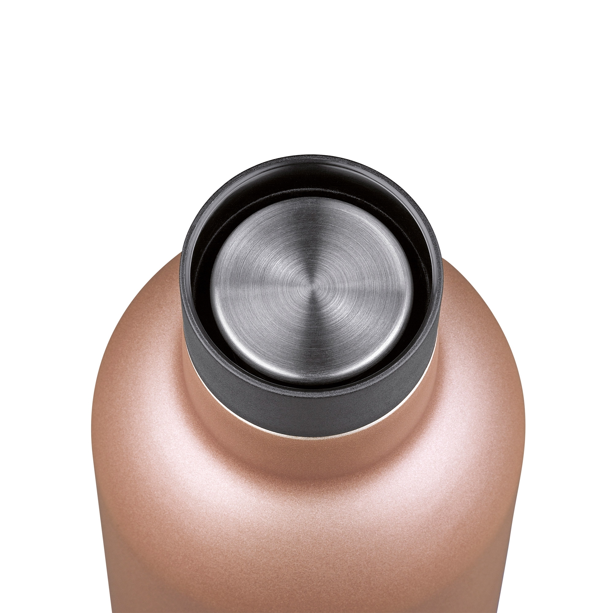 cilio - Isoliertrinkflasche DELUXE - 450 ml, roségold matt