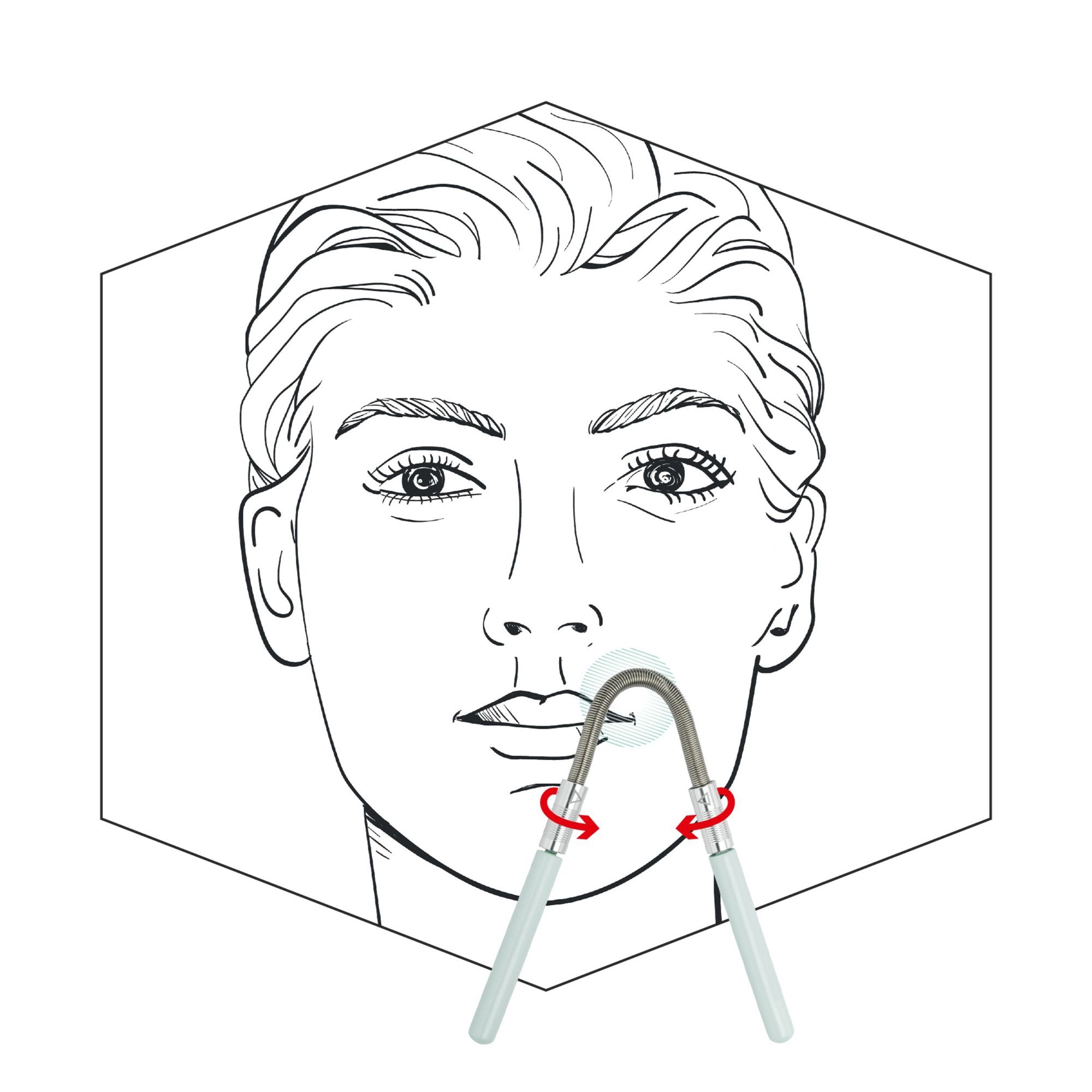 ZWILLING - Facial Hair Remover | Mint