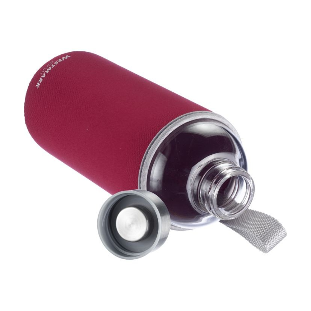 Westmark -  Trinkflasche »Viva« aus Glas mit Cover Westmark -  Trinkflasche »Viva« aus Glas mit Cover