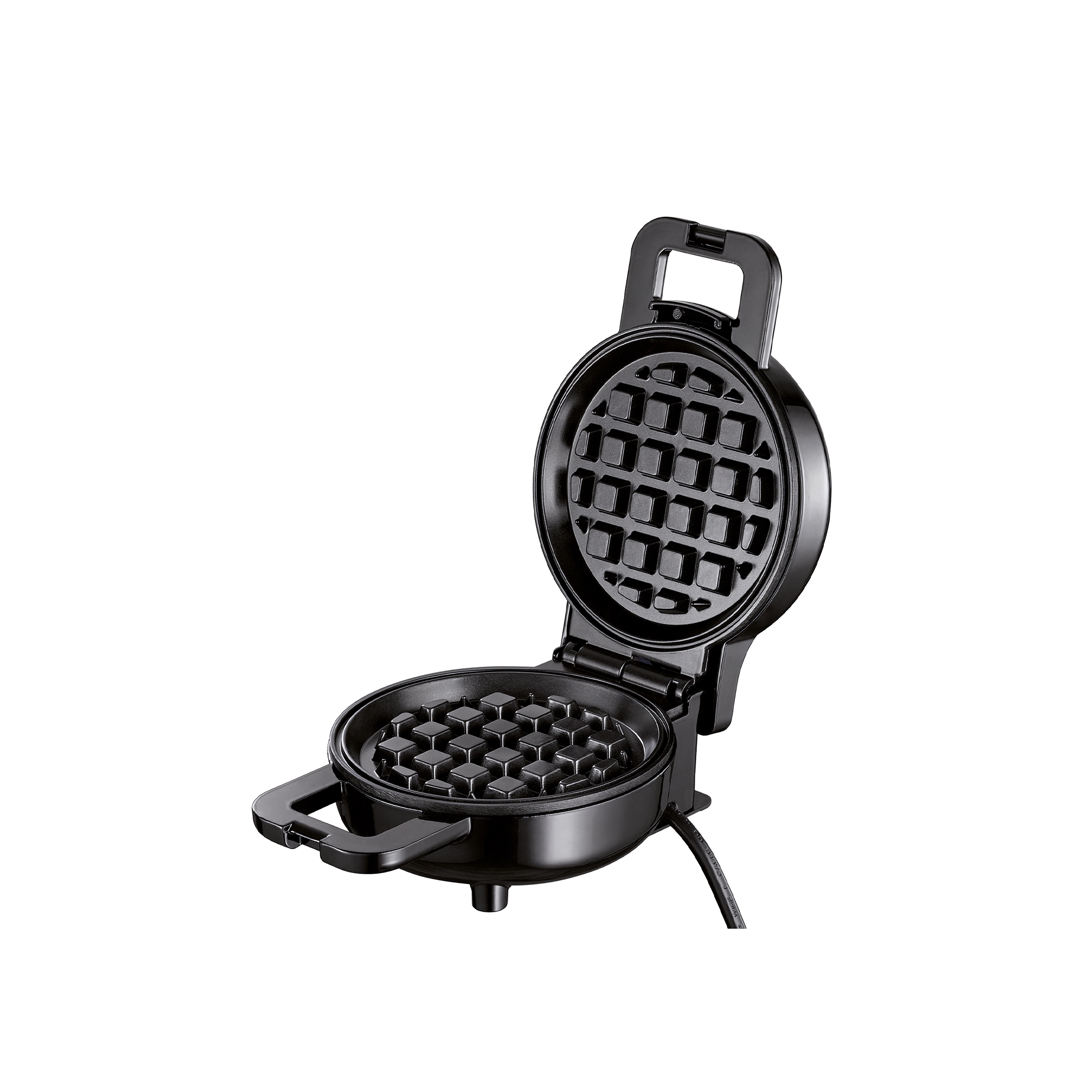 Open cilio MINI waffle maker for round mini waffles