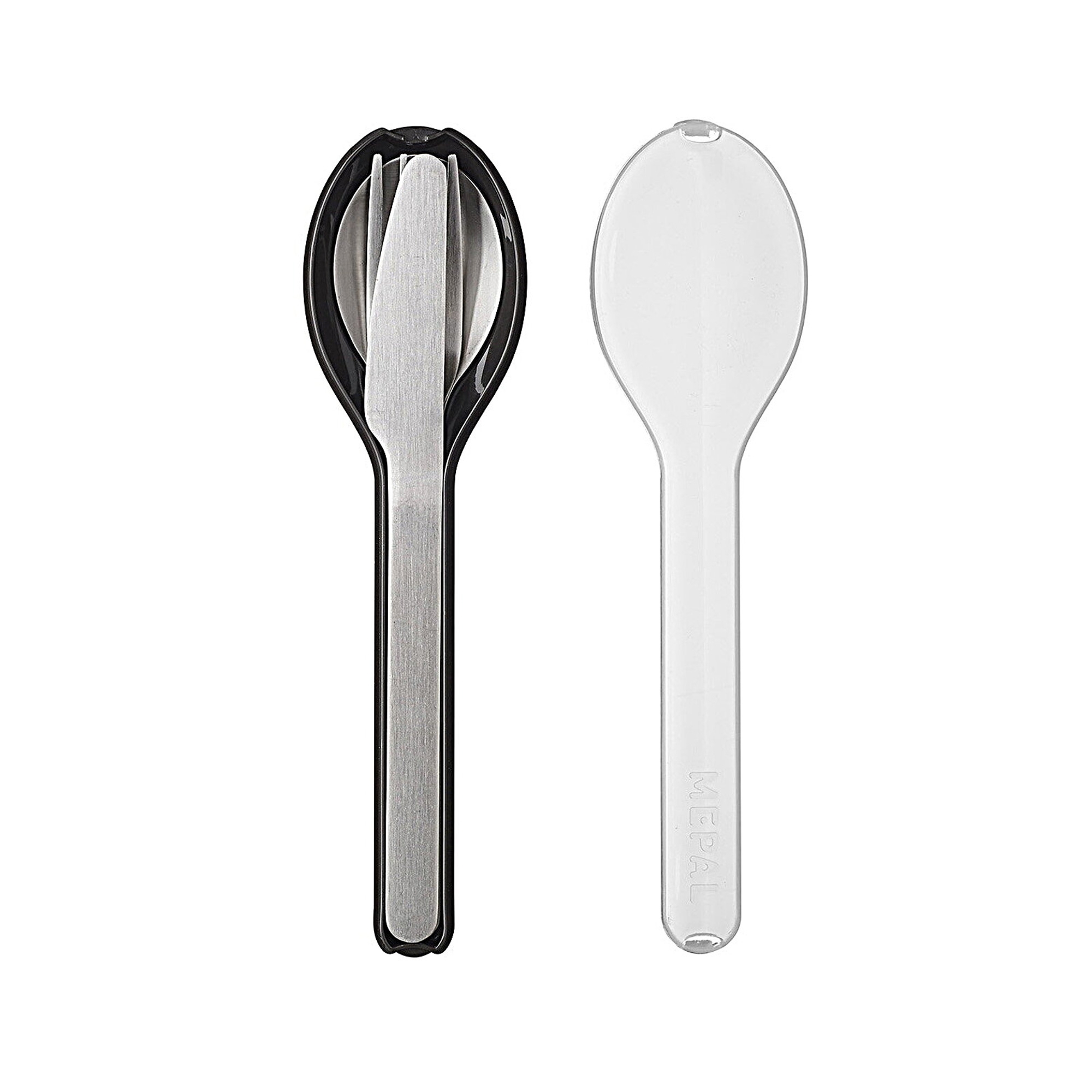 Mepal - Ellipse Besteckset 3-teilig - nordic black