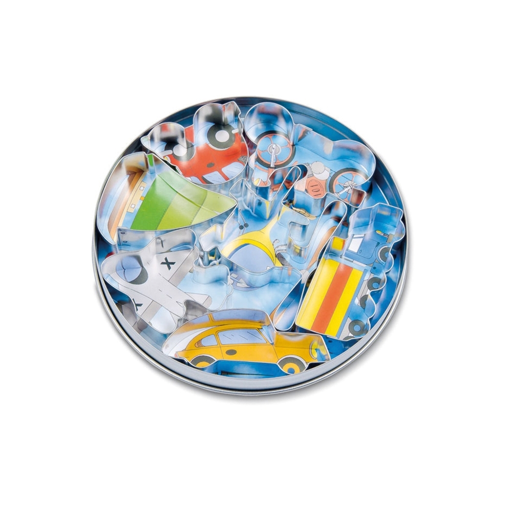 Städter - Cookie Cutter Vehicles - 5,5–8 cm Set, 7 parts