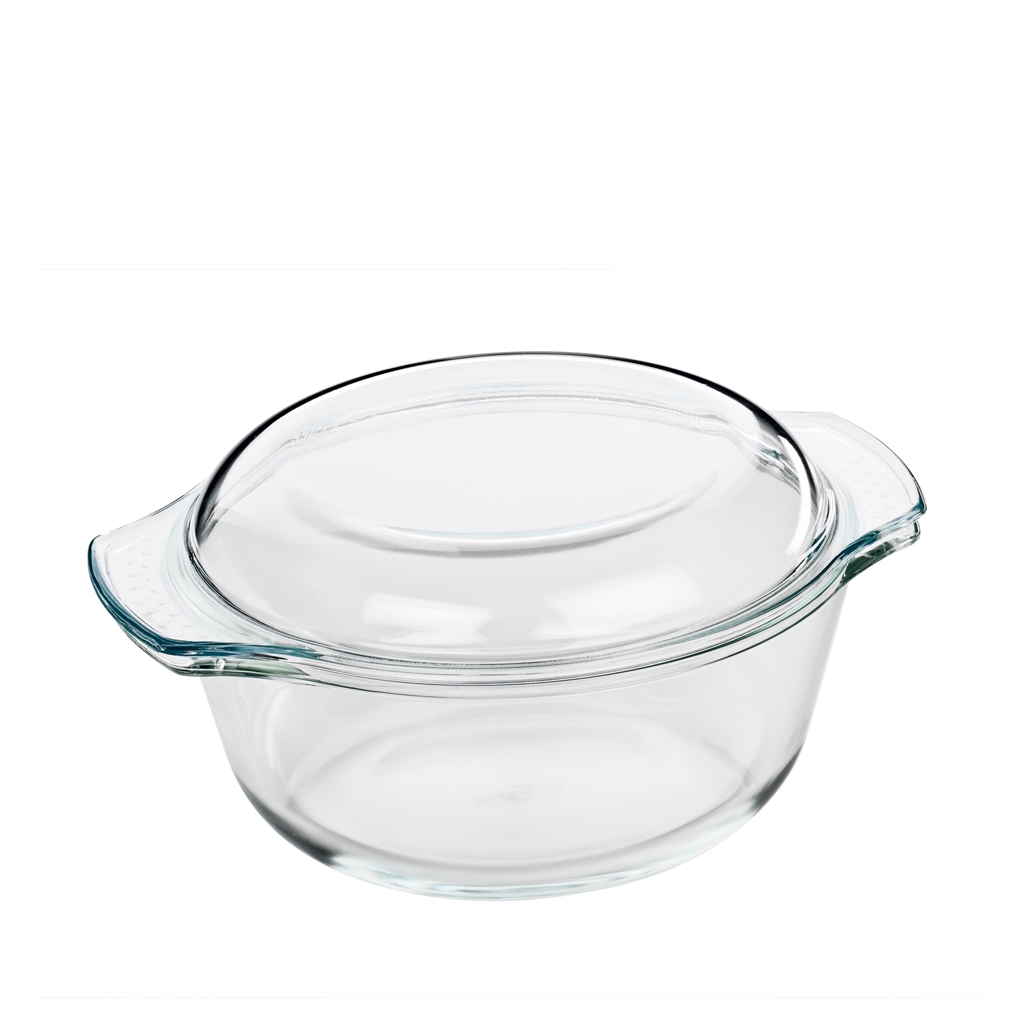 Round glass casserole dish ELSASS with lid by Küchenprofi