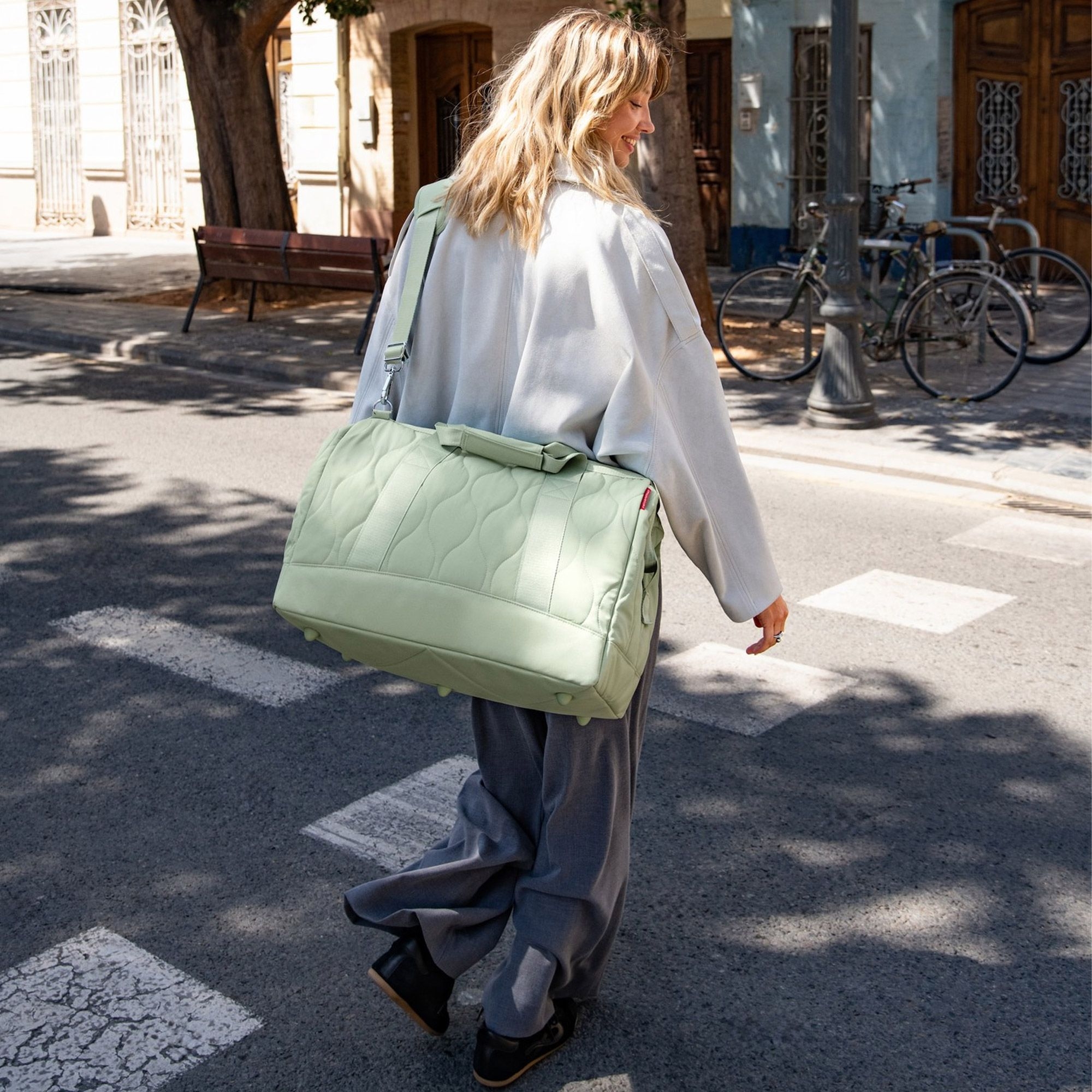 reisenthel - allrounder L - puffer iced matcha
