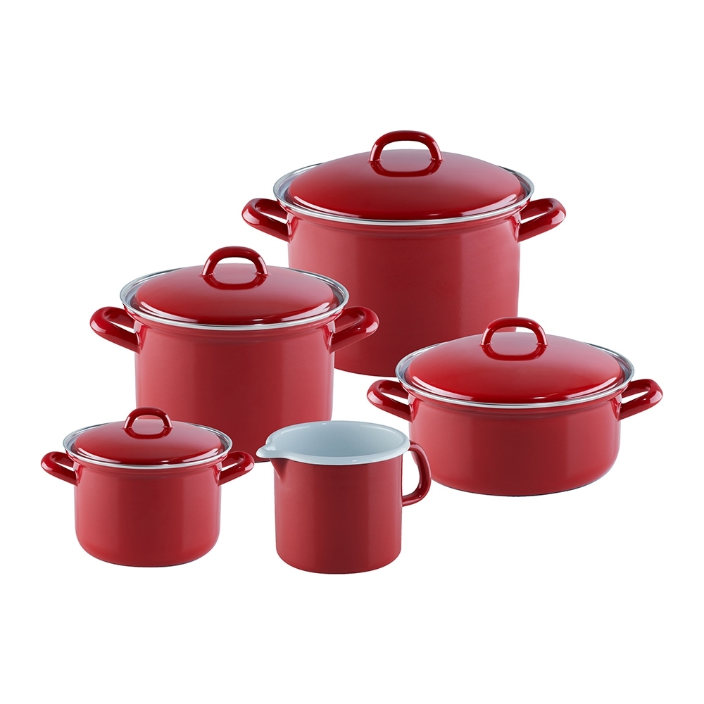 Riess special decor - special edition Ceramic Glas Red - casserole with lid Riess special decor - special edition Ceramic Glas Red - casserole with lid