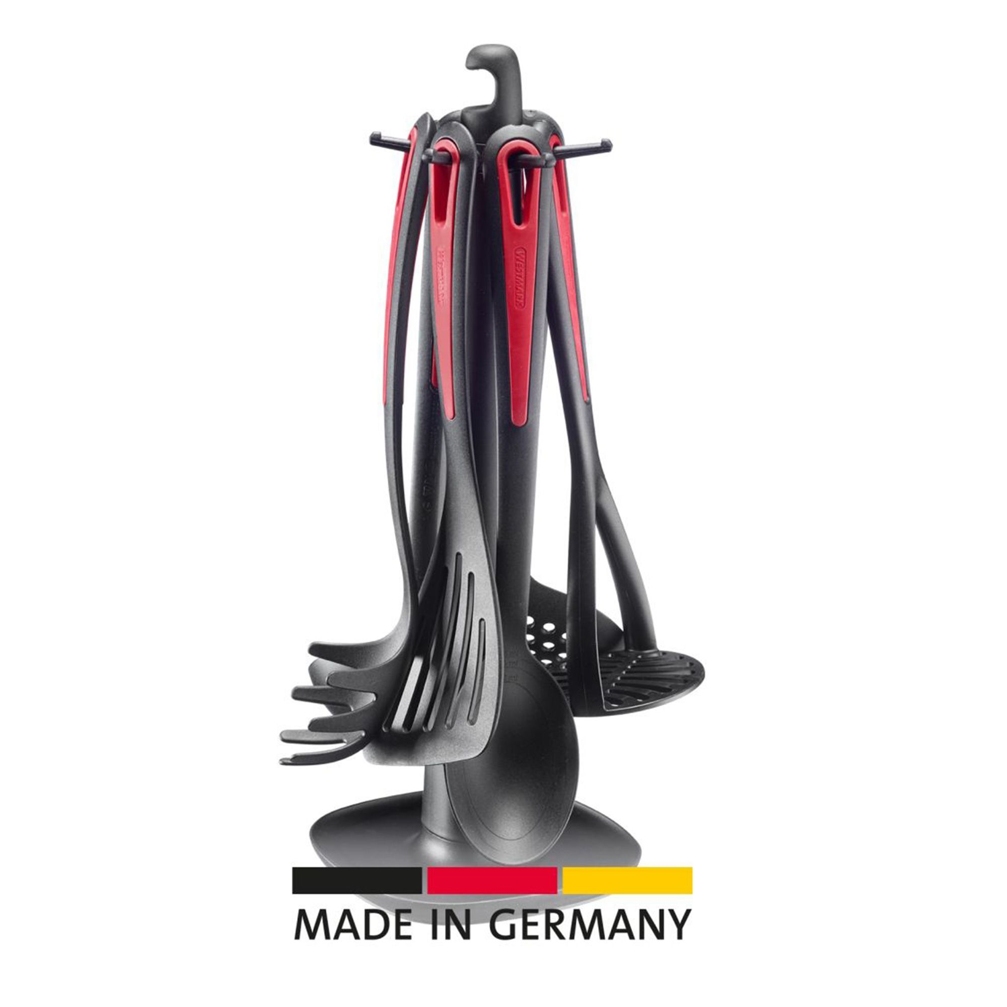 Westmark - Rotating stand with kitchen utensils »Gallant«, set 7 pcs