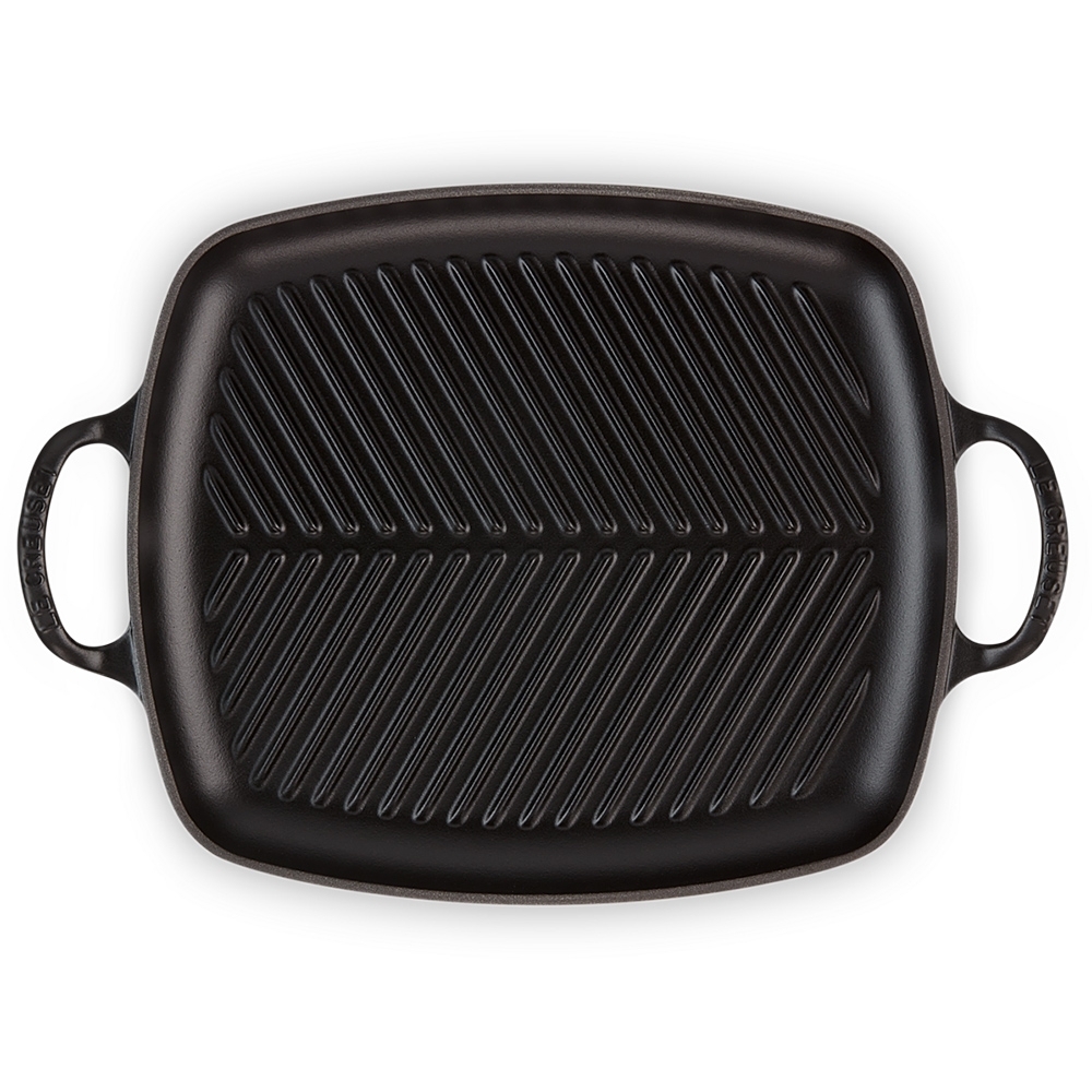 Le Creuset - Flache rechteckige Grillplatte 30 cm
