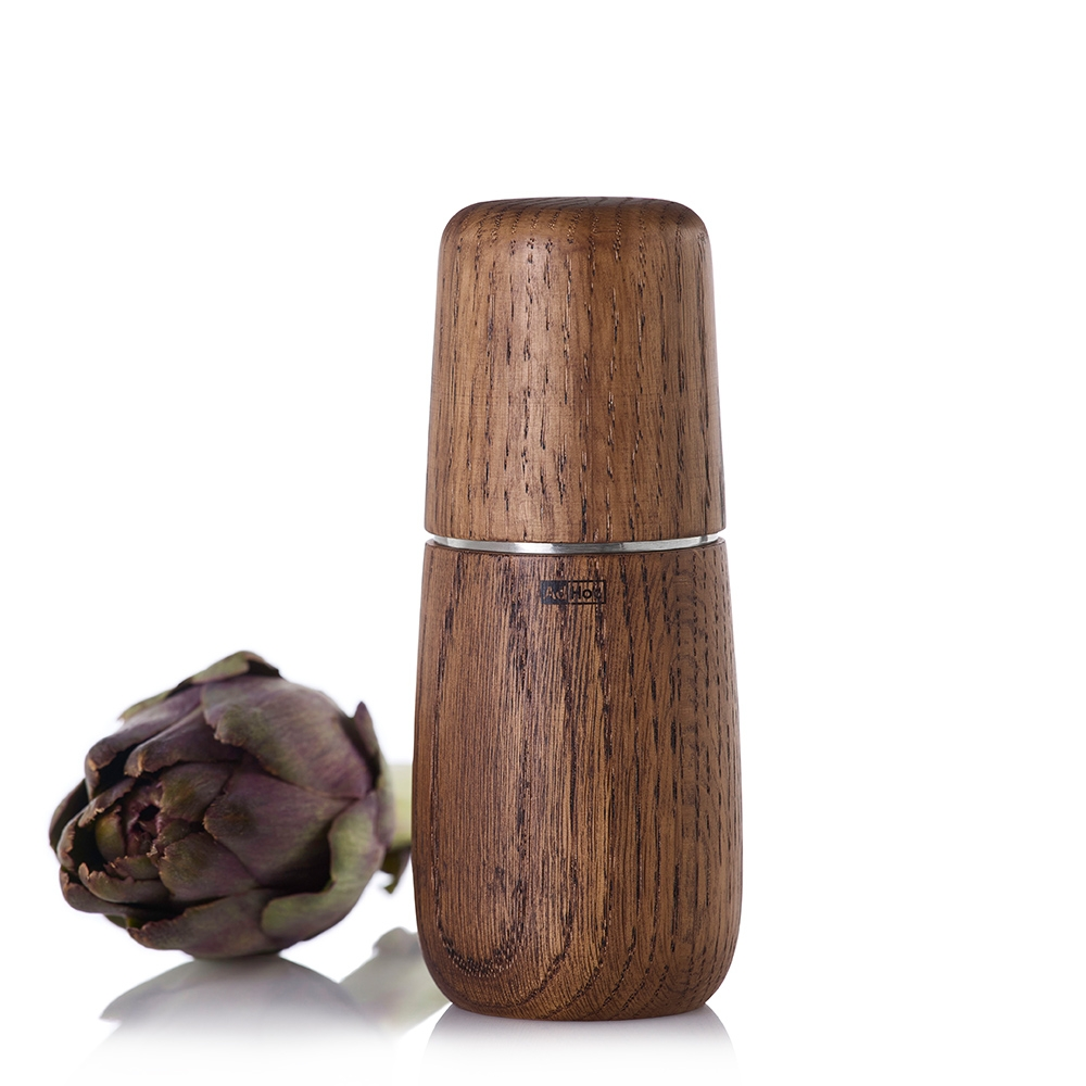 Adhoc - Yono Pepper or Salt Mill - 15 cm | Dark Oak Wood