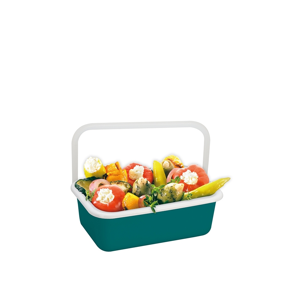 HoneyWare - Enamel food storage tins - COLOR LINE