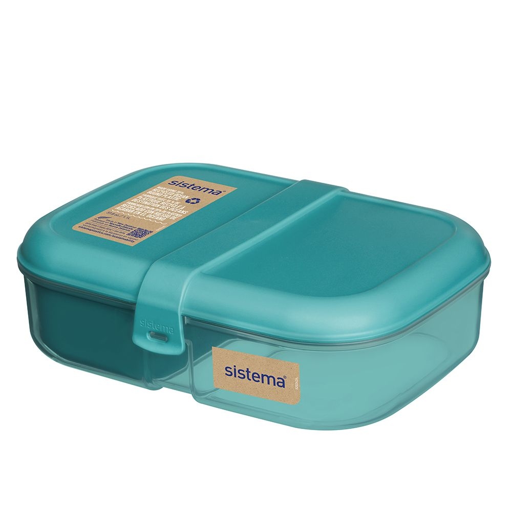 sistema - Lunchbox ''Ribbon'' - 1100 ml, Türkis
