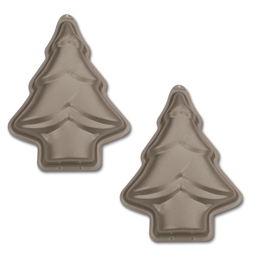 Städter - Cake mould - Christmas tree - 8 x 11 x 2.5 cm - Mini - 2 Pieces - 50 ml Städter - Cake mould - Christmas tree - 8 x 11 x 2.5 cm - Mini - 2 Pieces - 50 ml