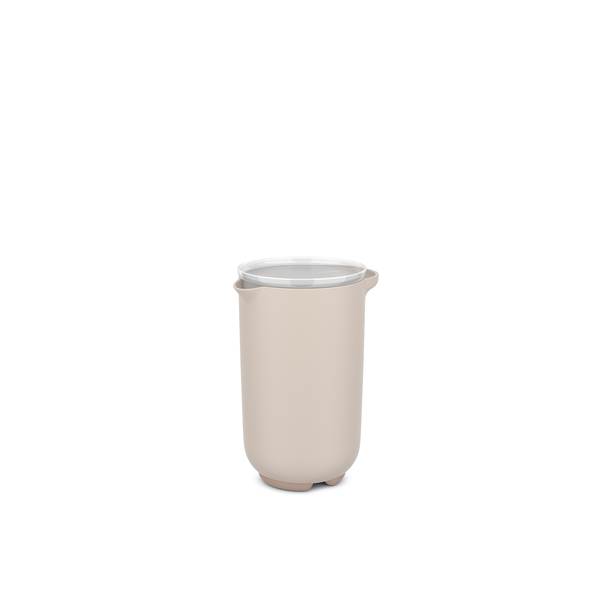 Mepal Chef It Rührbecher mit Deckel 1000 ml chalk