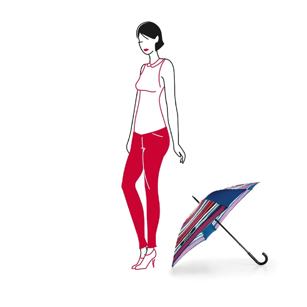 reisenthel - umbrella - artist stripes reisenthel - umbrella - artist stripes