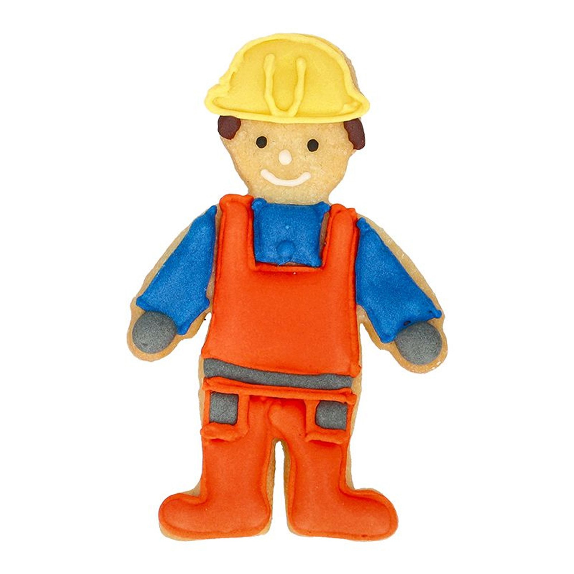 Birkmann - Cookie Cutter / Construction worker, 8 cm