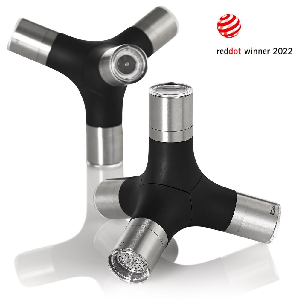 AdHoc GIANT magnetische 4in1 Mühle für Gewürze