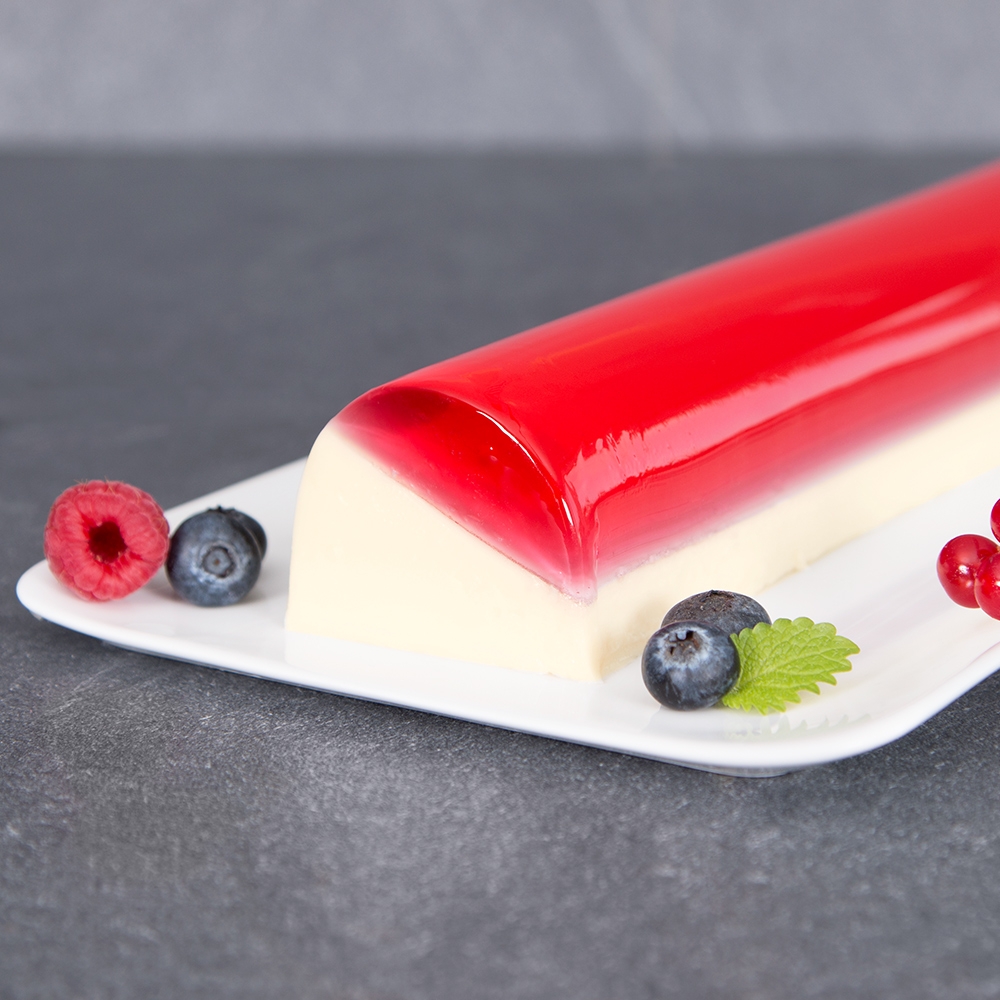 Städter - Pastry and terrine mould Half-round - 30 x 6 x 6 cm - 700 ml