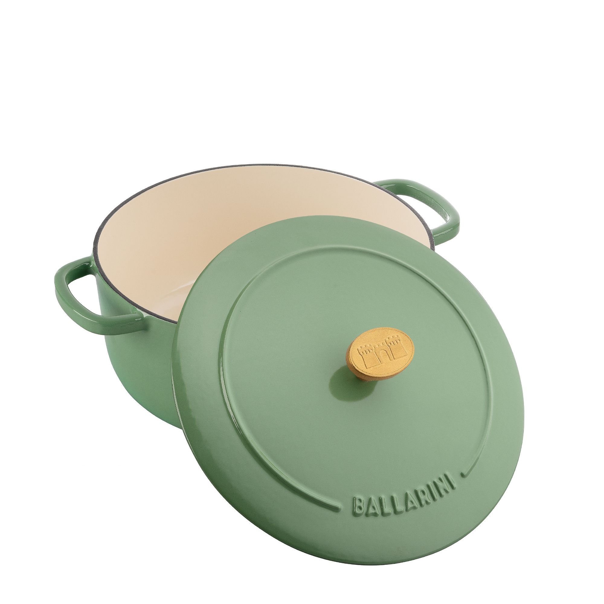BALLARINI - Cocotte | Bellamonte | round | 20 cm | Green