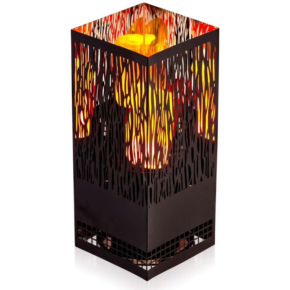 Apando - Flammenleuchte ""Square Brazier"" - Vine schwarz Apando - Flammenleuchte ""Square Brazier"" - Vine schwarz