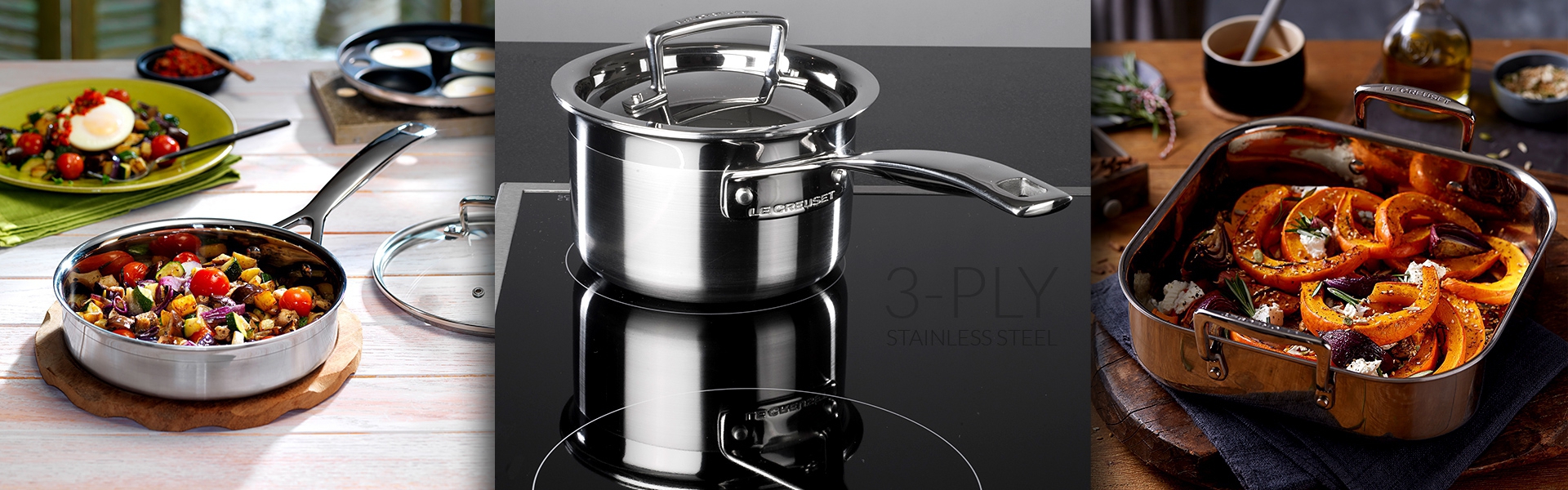 3-ply Stainless Steel