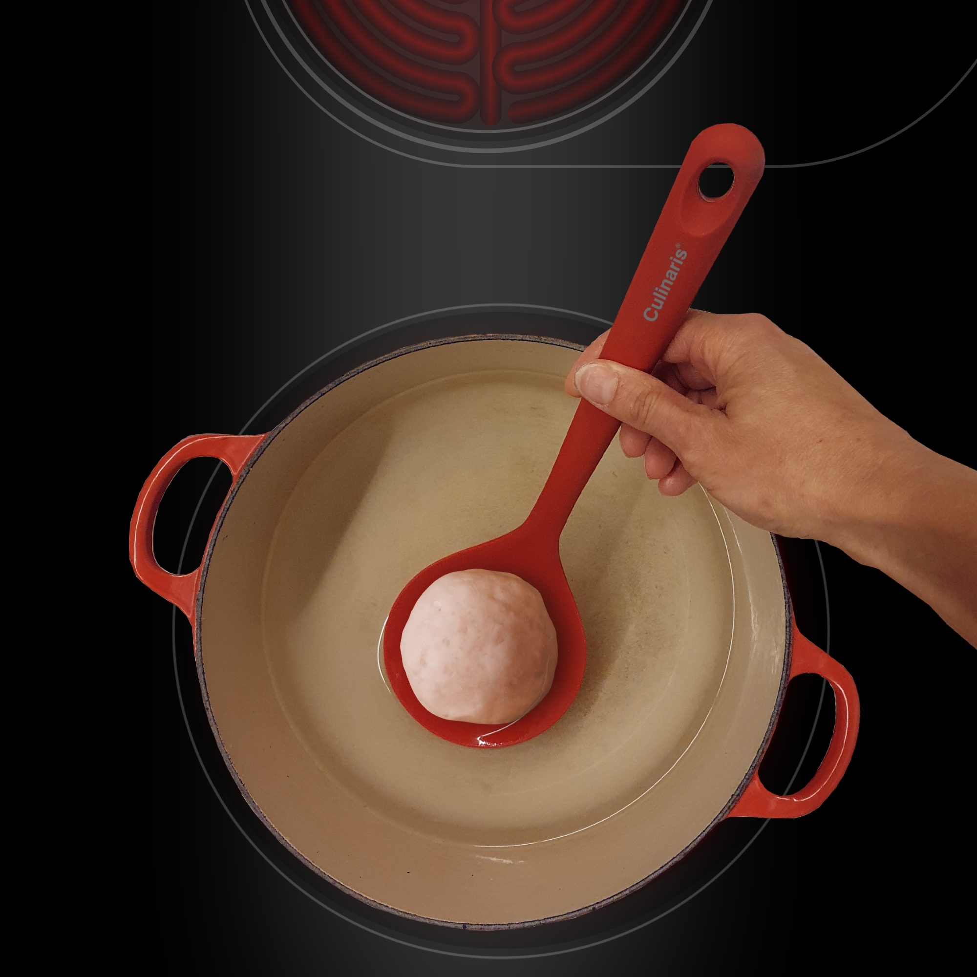 Ladle - silicone - black | Culinaris Ladle - silicone - black | Culinaris