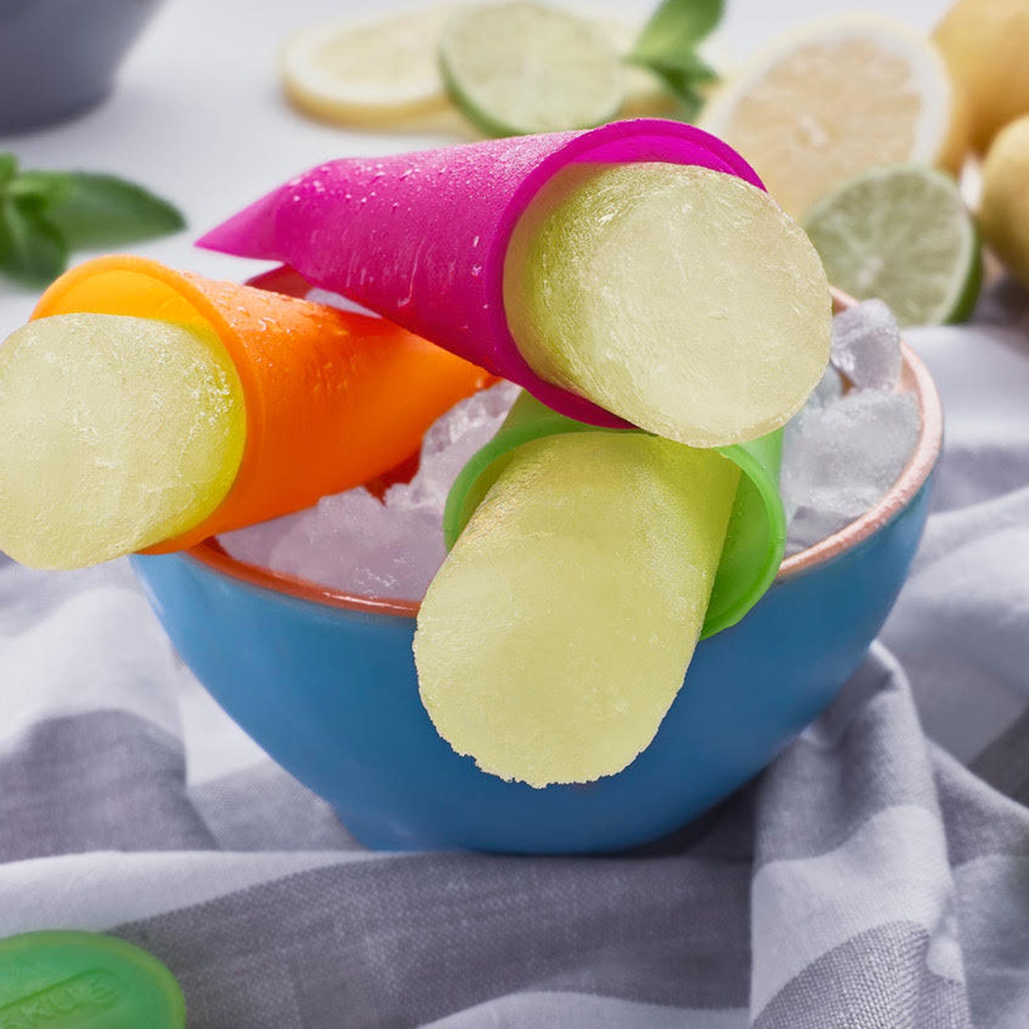 Lékué - ice cream molds, set of 3 colored