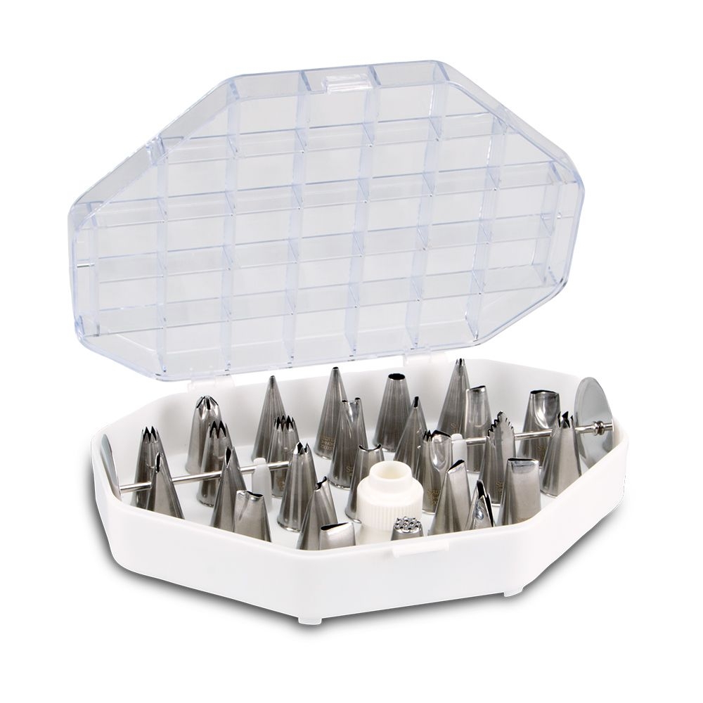 Städter - Decorating nozzles - set of 29 Städter - Decorating nozzles - set of 29