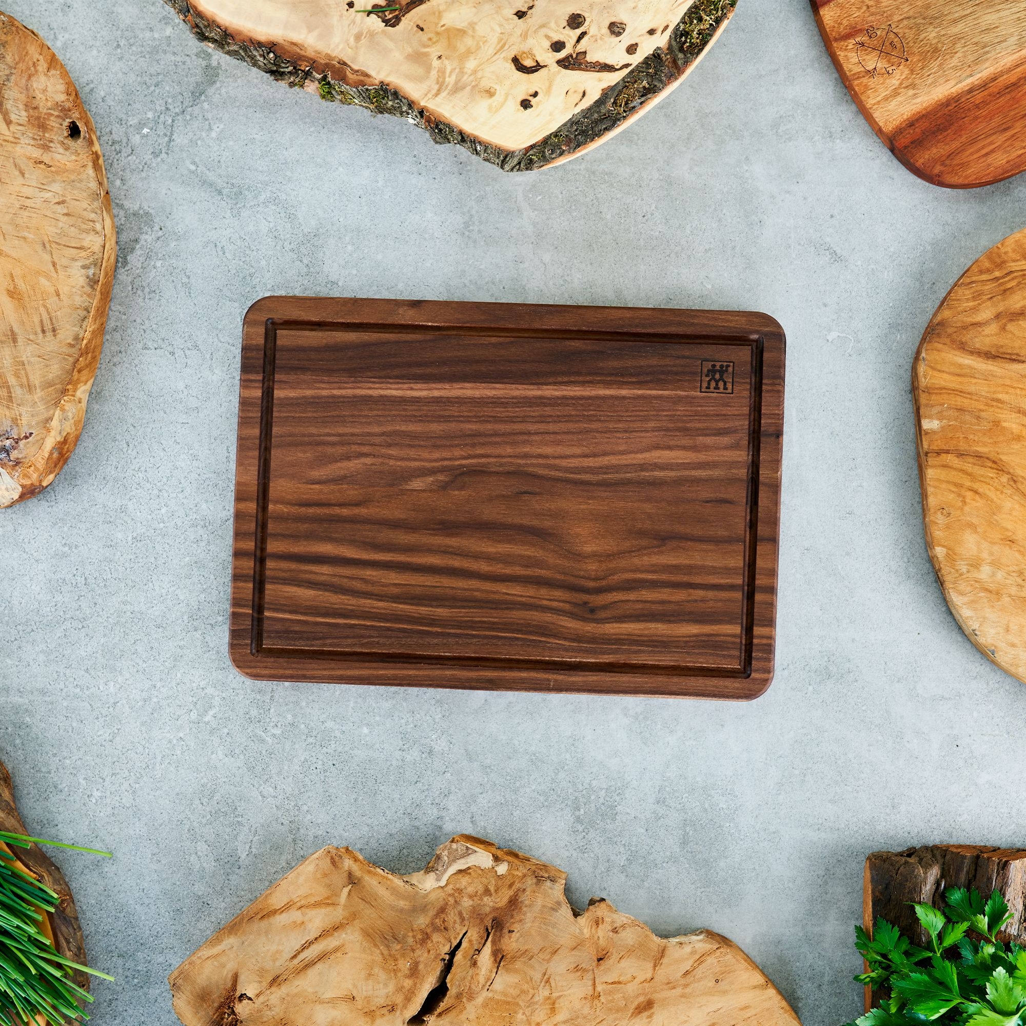 ZWILLING - Cutting Board | 35 cm x 25 cm | Walnut