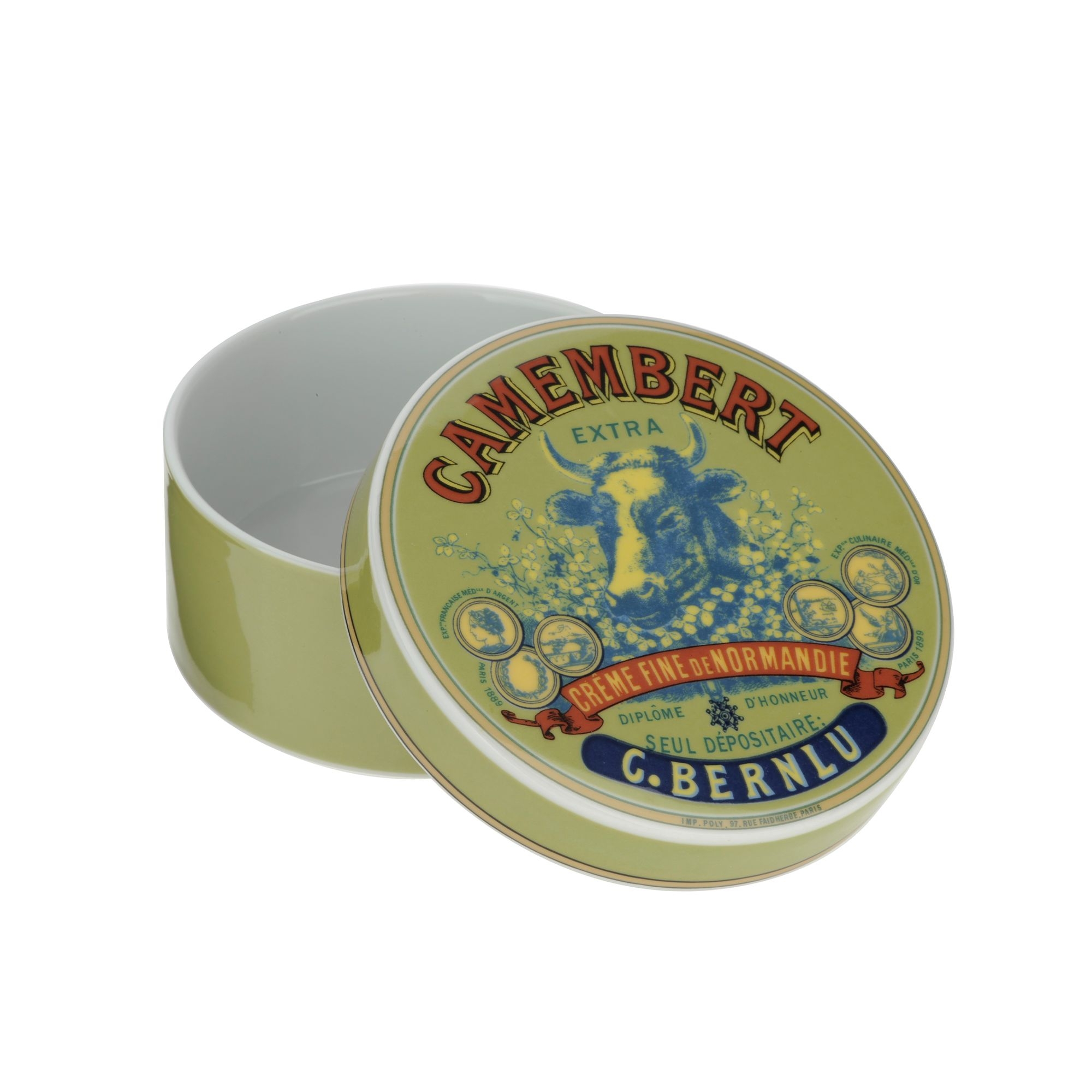 BIA - Camembert Baker & Cover - Cow's Head