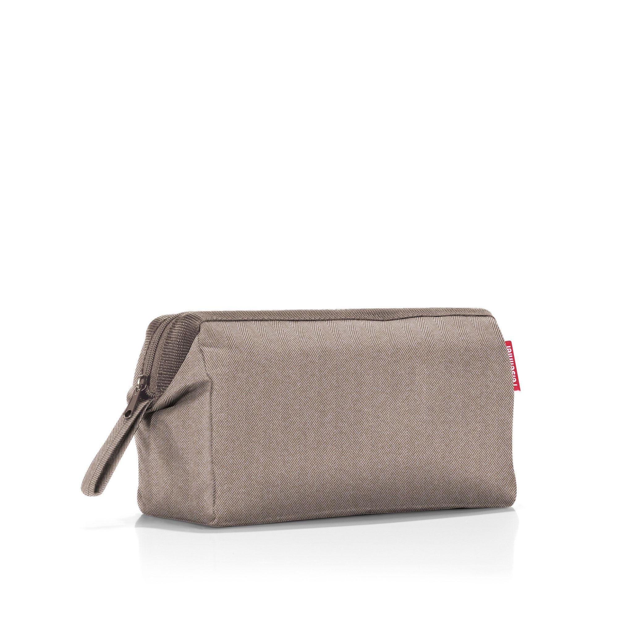 reisenthel - travelcosmetic - herringbone mokka