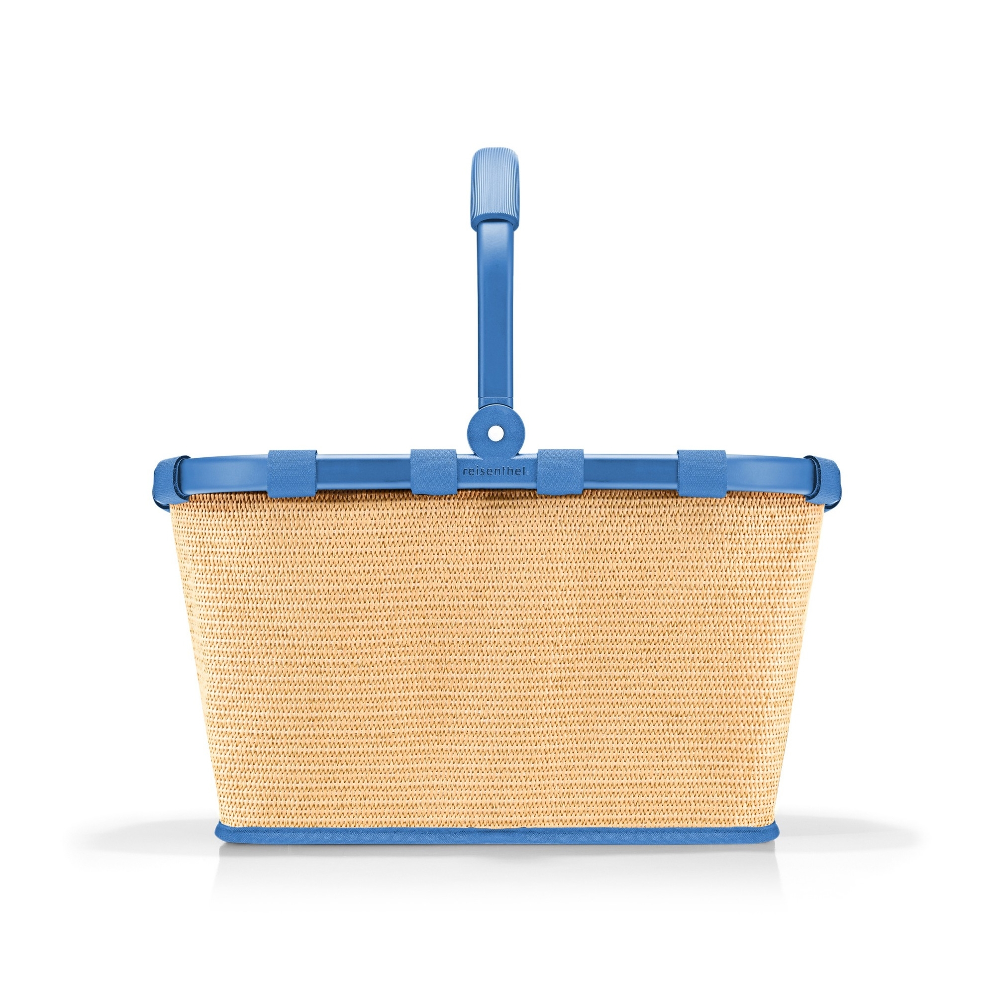 reisenthel - carrybag - frame raffia blue reisenthel - carrybag - frame raffia blue