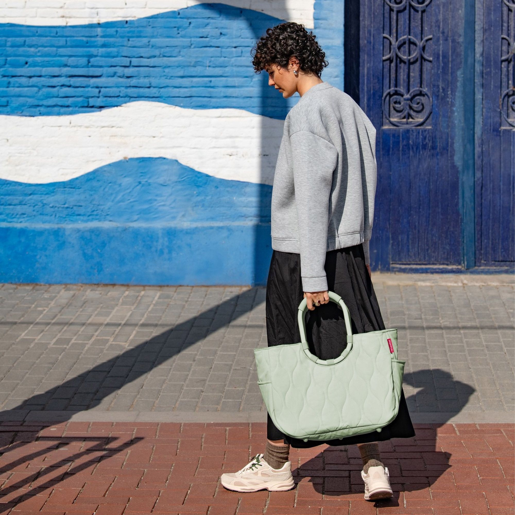 reisenthel - loopshopper L - puffer iced matcha