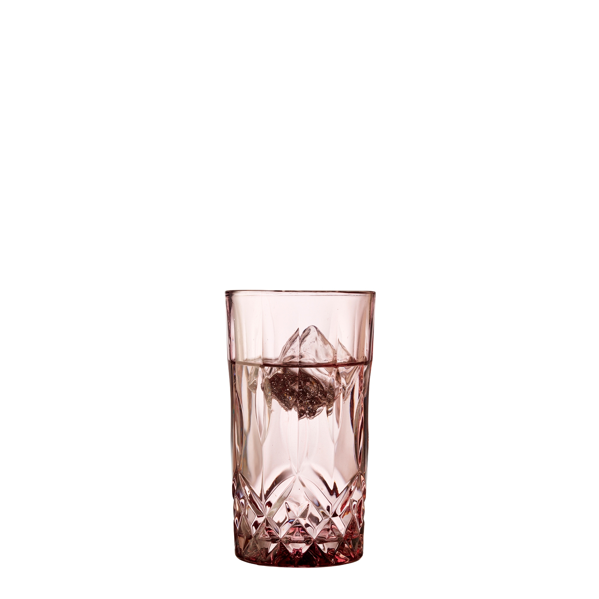 Lyngby Glas -Sorrento - Highball - 4 pcs - Pink