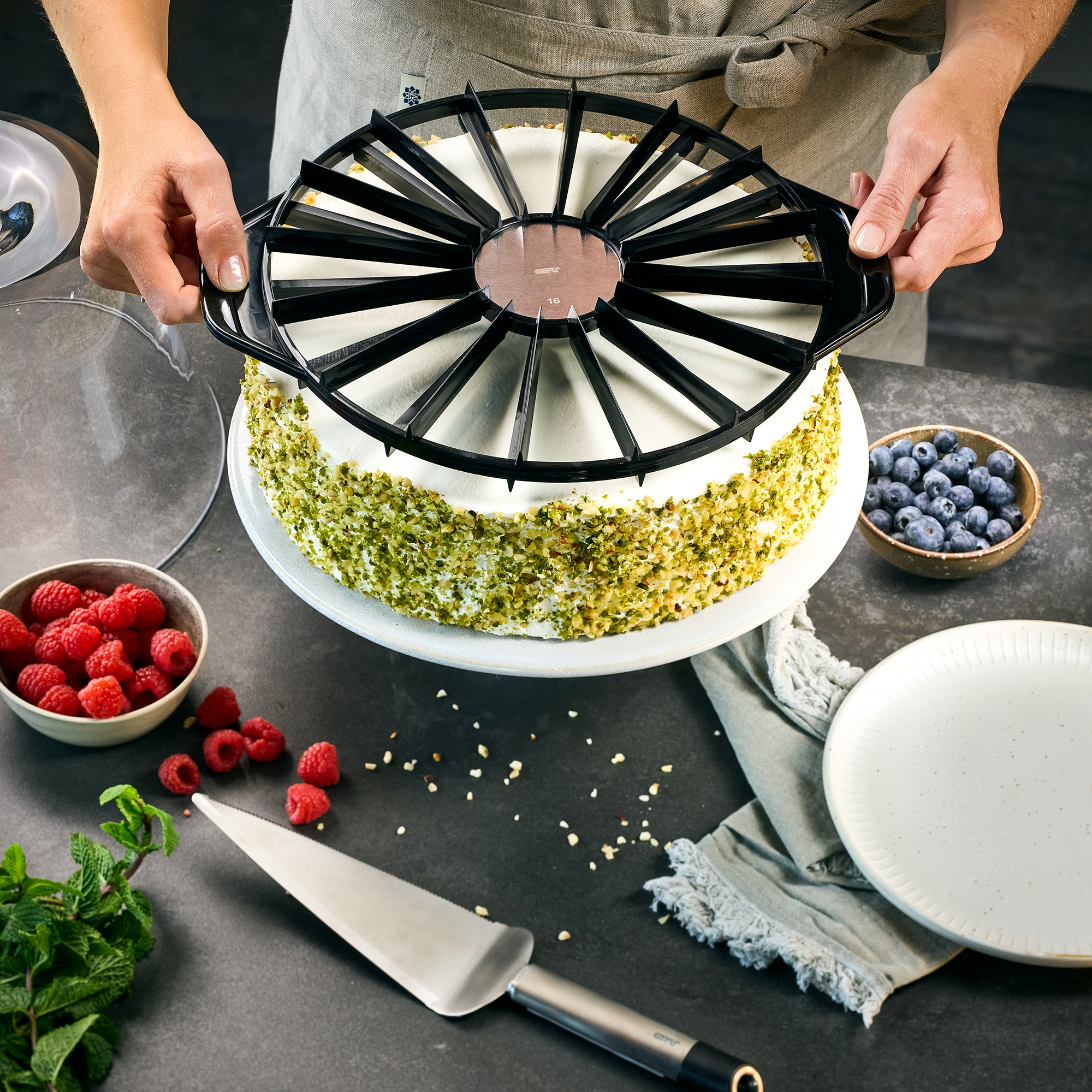 Gefu - Cake divider DIVIDO, 14/16 pieces