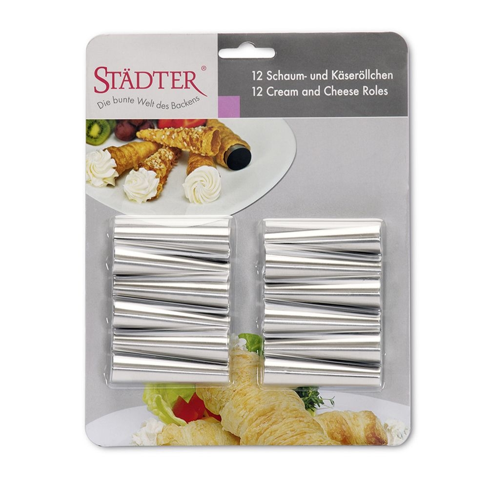Städter - Cream and cheese roles - 6.5 x ø 1.2 / 1.7 cm - 12 pieces Städter - Cream and cheese roles - 6.5 x ø 1.2 / 1.7 cm - 12 pieces